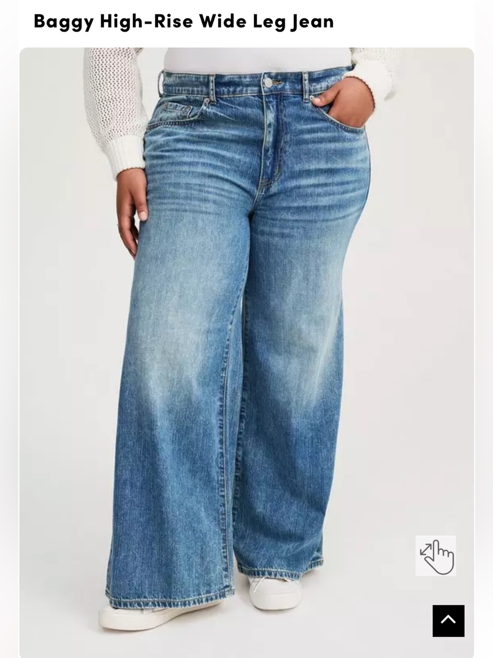 Torrid Baggy Wide Leg Jeans